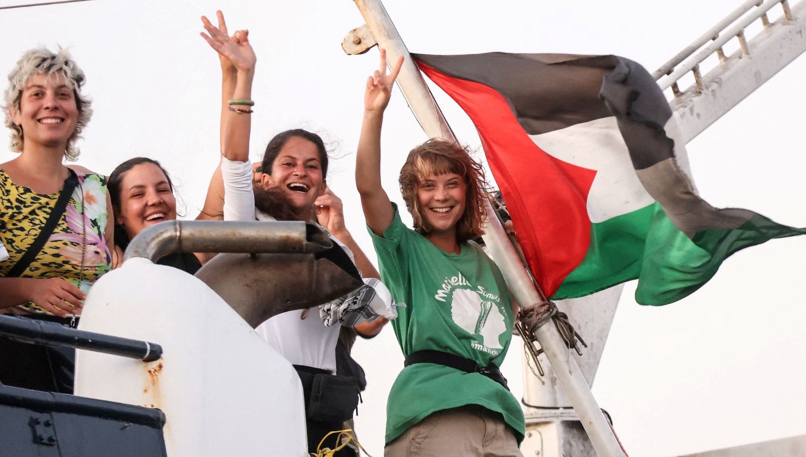 sumud filosu gazze yolunda yuksek risk bolgesine iki gun kaldi tw5AjIHu