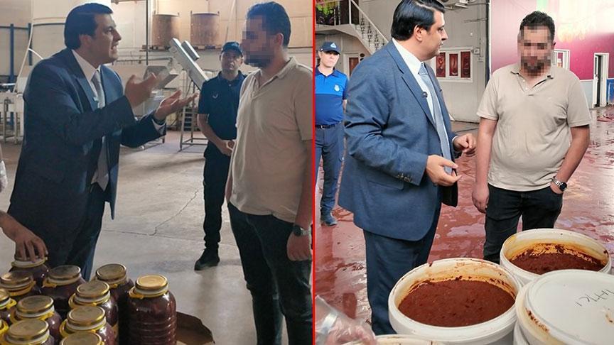 gaziantepte sok denetim baskan yilmaz cileden cikti sen bunlari annene cocuklarina yedirir misin B39LL564