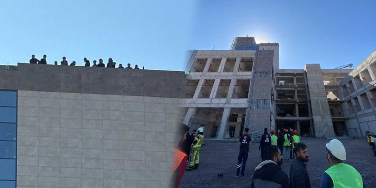 sehir hastanesi insaatinda maaslarini alamayan iscilerden intihar girisimi C3x41gxb.jpg