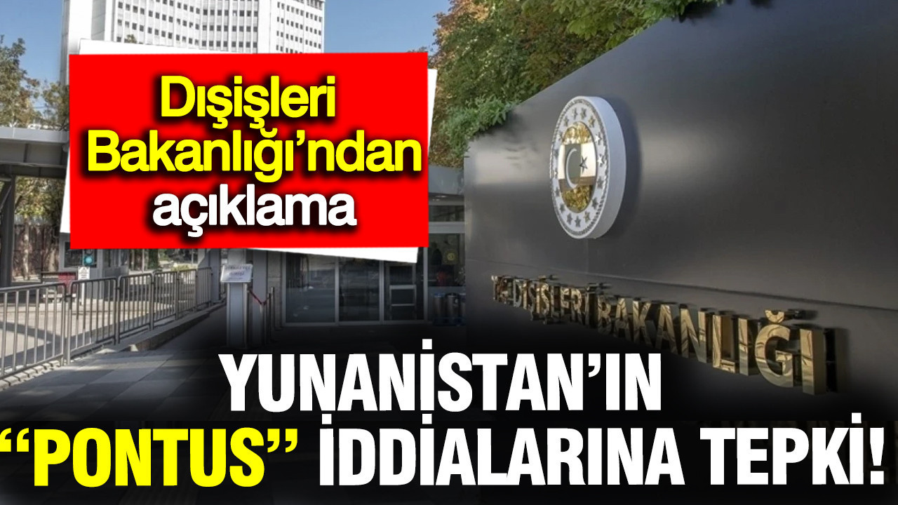Türkiye, Yunanistan’ın Pontus İddialarına Kesin Cevap Verdi